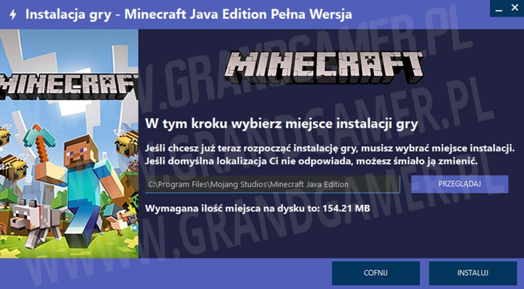 Minecraft Java Edition Download Screen 3