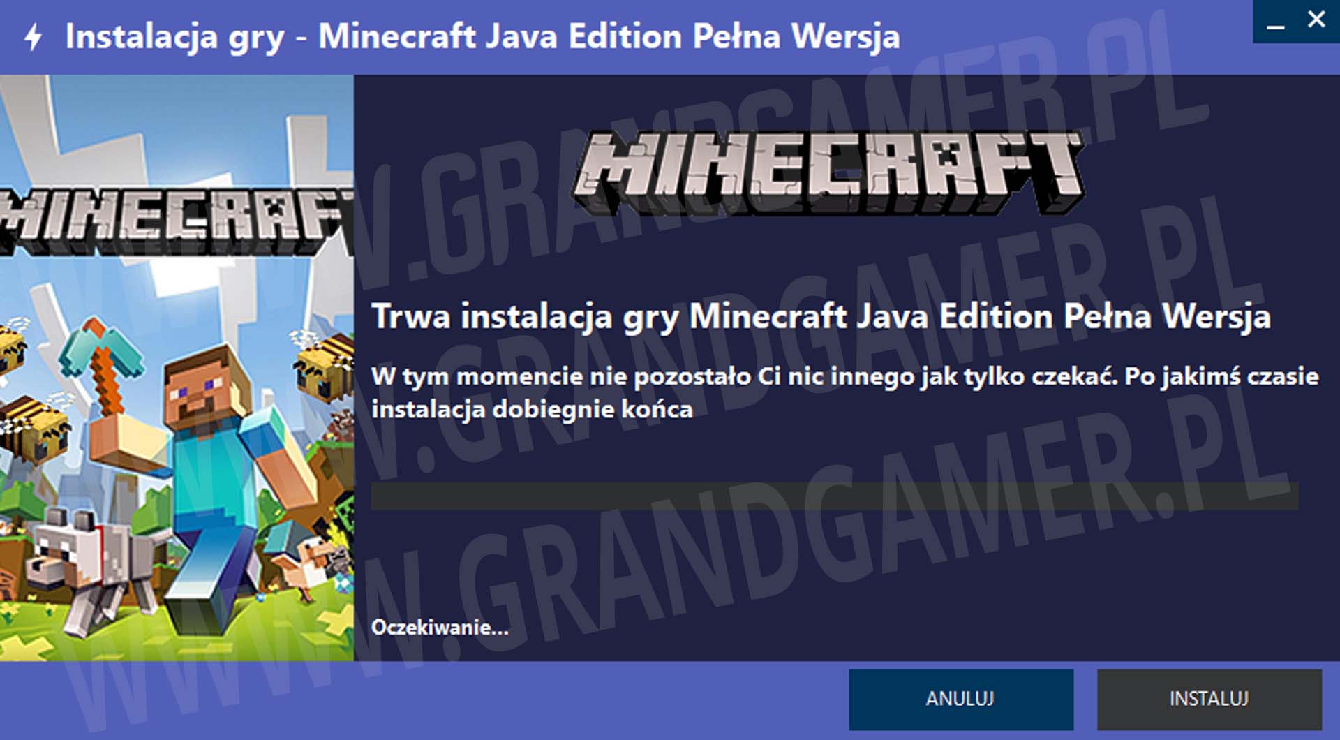 Minecraft Java Edition Download Screen 4